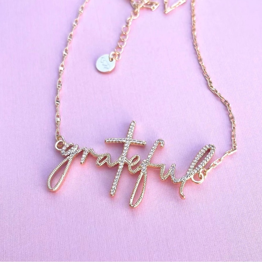 “Grateful” Necklace